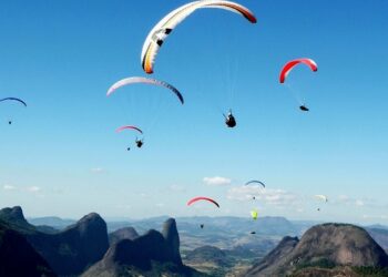 Pancas sedia abertura do Campeonato Capixaba de Voo Livre - Foto: Reprodução