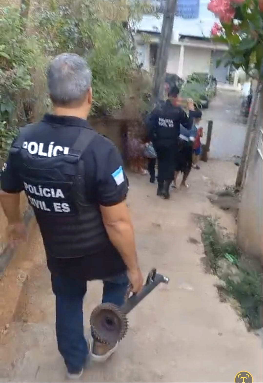 Polícia Civil de também participou da mega operação - Foto: PC/ES
