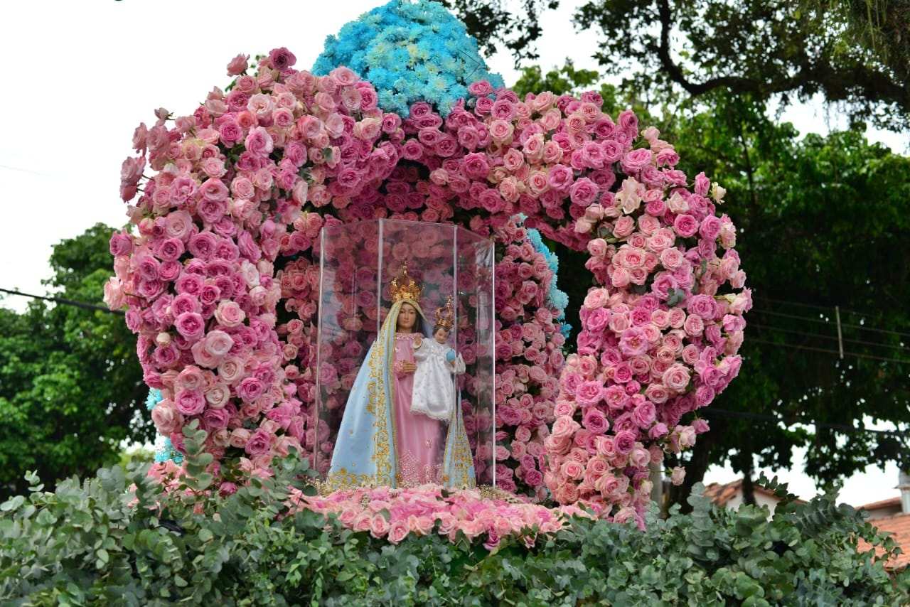 Romaria das Mulheres comemora 30 anos com 100 mil devotas caminhando com Nossa Senhora da Penha neste domingo (27) - Foto: Divulgação