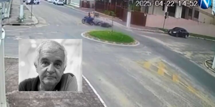 Idoso morre após colisão entre motos em Linhares - Foto: Reprodução