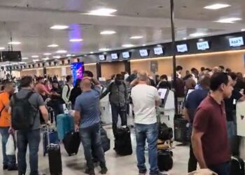 Pico de energia paralisa aeroporto de Vitória e cancela voos - Foto: Reprodução