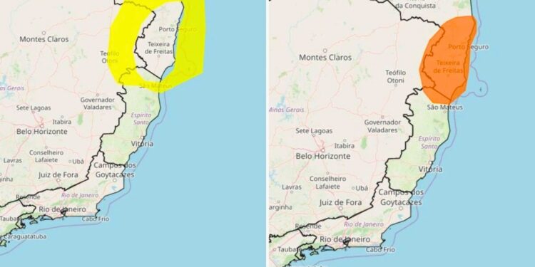 INMET alerta ES: chuvas intensas e ventania em várias cidades - Foto: Inmet