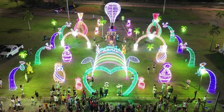 Colatina inaugura Vila da Páscoa na Área Verde - Foto: Secretaria de Comunicação Social - PMC