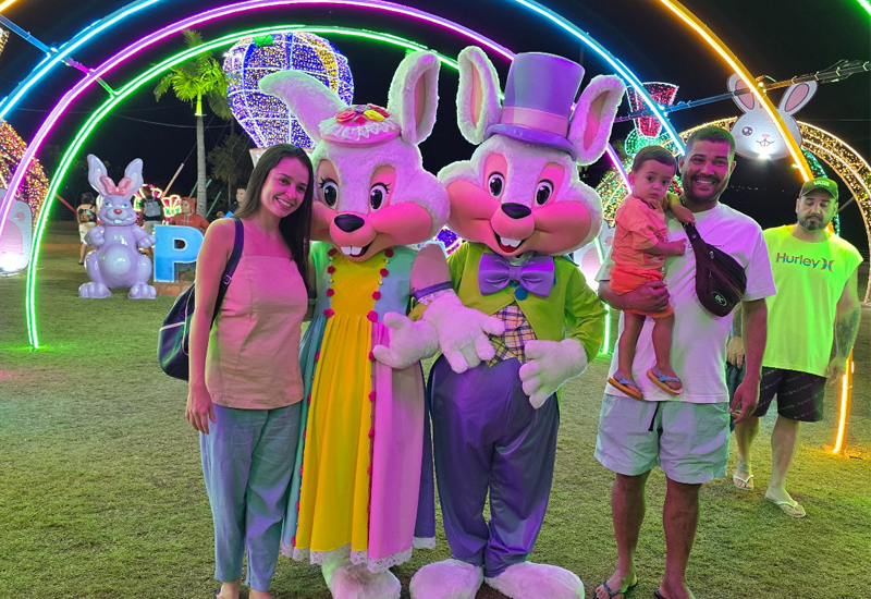 Colatina inaugura Vila da Páscoa na Área Verde - Foto: Secretaria de Comunicação Social - PMC