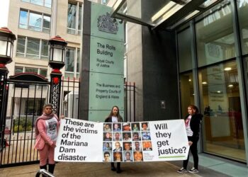 Justiça da Inglaterra define valores de indenização do caso Rio Doce em julho Foto: Divulgação/Pogust Goodhead