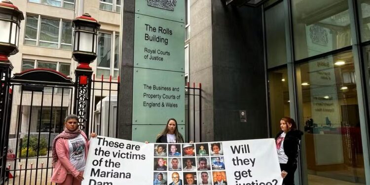 Justiça da Inglaterra define valores de indenização do caso Rio Doce em julho Foto: Divulgação/Pogust Goodhead