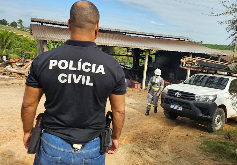Operação flagra furto de energia na zona rural de Boa Esperança - Foto: PCES/Divulgação