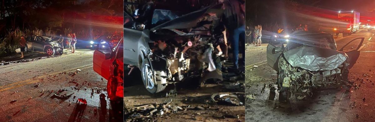 Acidente em São Domingos do Norte: mãe e filho morrem na ES-080 - Foto: Rede Social