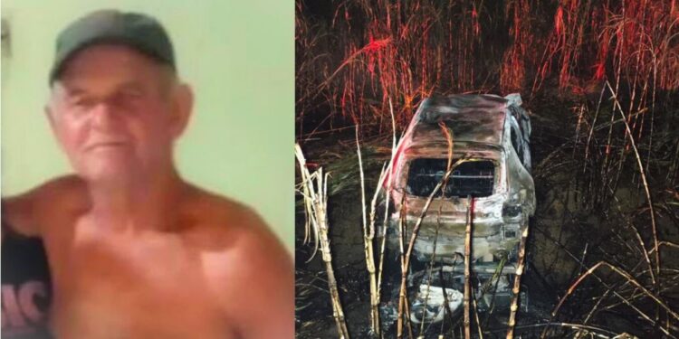 Acidente em Águia Branca: ultrapassagem resulta em morte e incêndio de veículos - Foto: Reprodução