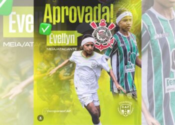 Evellyn Cozer, jovem promessa de Colatina, aprovada no Sub-12 do Corinthians - Foto: Divulgação