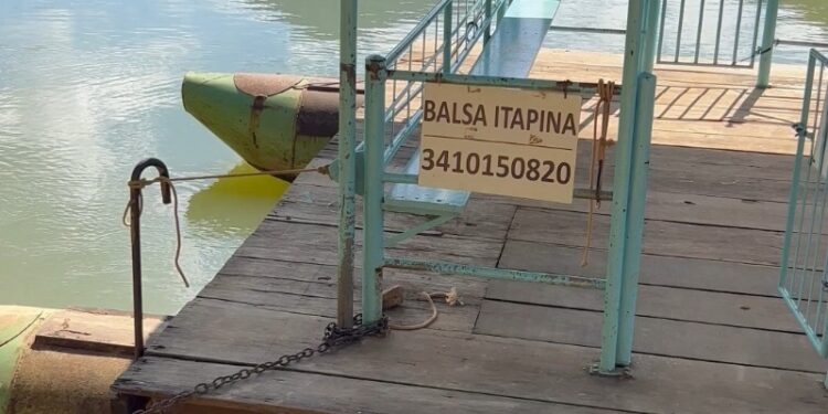 Balsa de Itapina tem contrato cancelado após falhas e alto custo - Foto: Secom/PMC