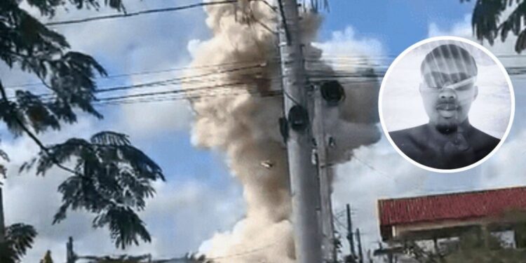 Explosão em fábrica de explosivos mata jovem e deixa outro ferido em São Mateus - Foto: Rede Social