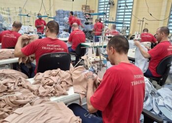 ES: presos trabalhadores contribuem para a gestão prisional - Foto: Sejus