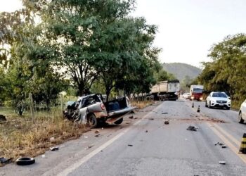 BR-259: grave acidente deixa uma pessoa morta próximo a Itueta - Foto: Rede Social