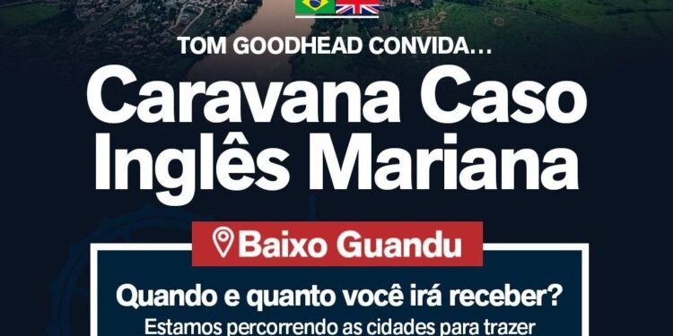 Caso Mariana: Pogust Goodhead promove encontro com clientes em Baixo Guandu