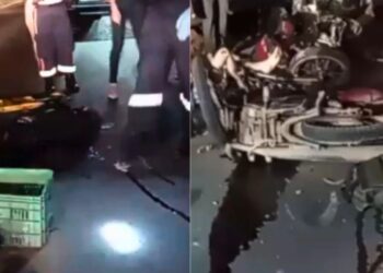 Dois motociclistas morrem após colisão na ES-366, em Santa Maria de Jetibá - Foto: Reprodução