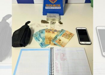 Colatina: mulher é detida após com drogas e dinheiro guardado em casa no bairro Bela Vista - Foto: PMES