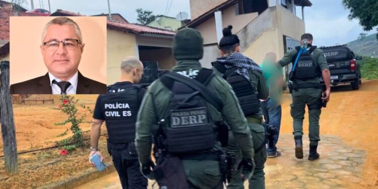 Suspeitos de assassinar vereador Leomar Cazoti em Governador Lindenberg são presos - Foto: PCES