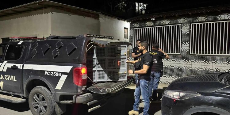 Homem suspeito de envolvimento em feminicídio é preso em Barra de São Francisco - Foto: PCES