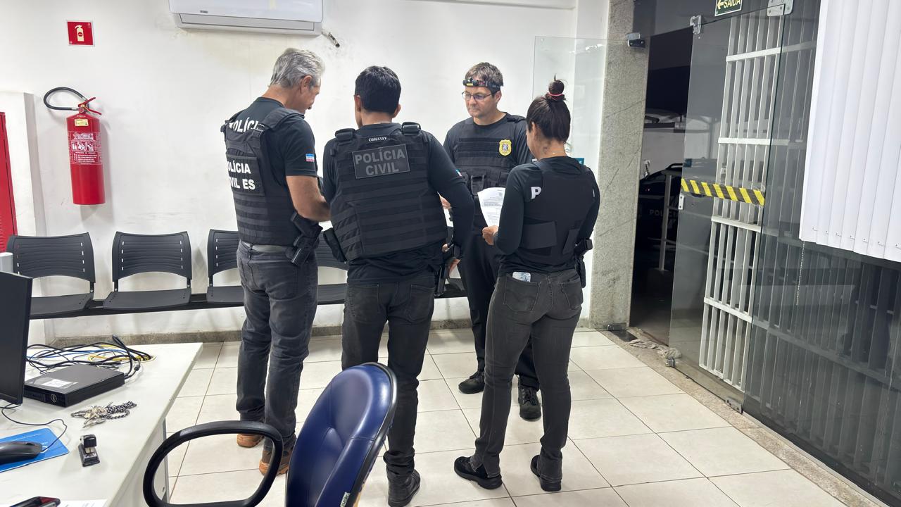 Operação combate pornografia infantil, automutilação e ameaças online no ES e em mais 11 estados - PCES