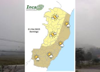 Previsão do tempo para o ES e Colatina neste domingo (01) - Foto: Incaper