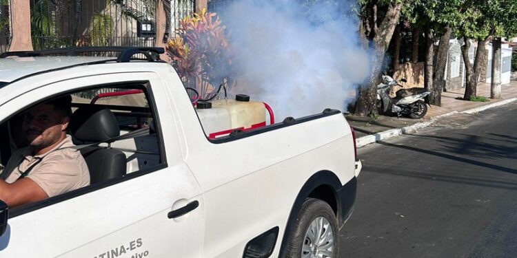 Fumacê em Colatina: cronograma de maio para combater o mosquito da Dengue - Foto: Divulgação