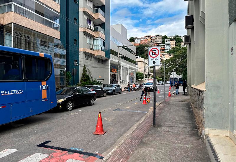 Trânsito em Colatina muda no centro devido a obras na ponte de Baixo Guandu - Foto: PMC