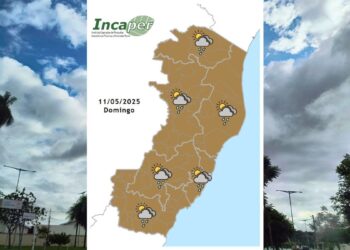 Dia das Mães: previsão do tempo para o ES e Colatina neste domingo (11) - Foto: Incaper