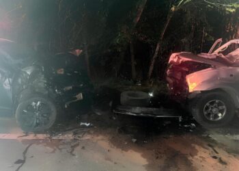 Colisão frontal deixa mulher morta e feridos na ES-080, próximo ao trevo de Governador Lindenberg - Foto: Reprodução