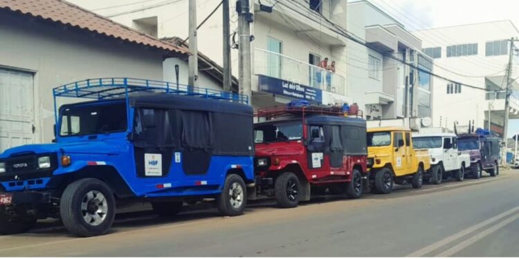 Toyota Bandeirante Rouba a Cena em São Jorge de Tiradentes, no Interior de Rio Bananal - Foto: Lindomar Berti