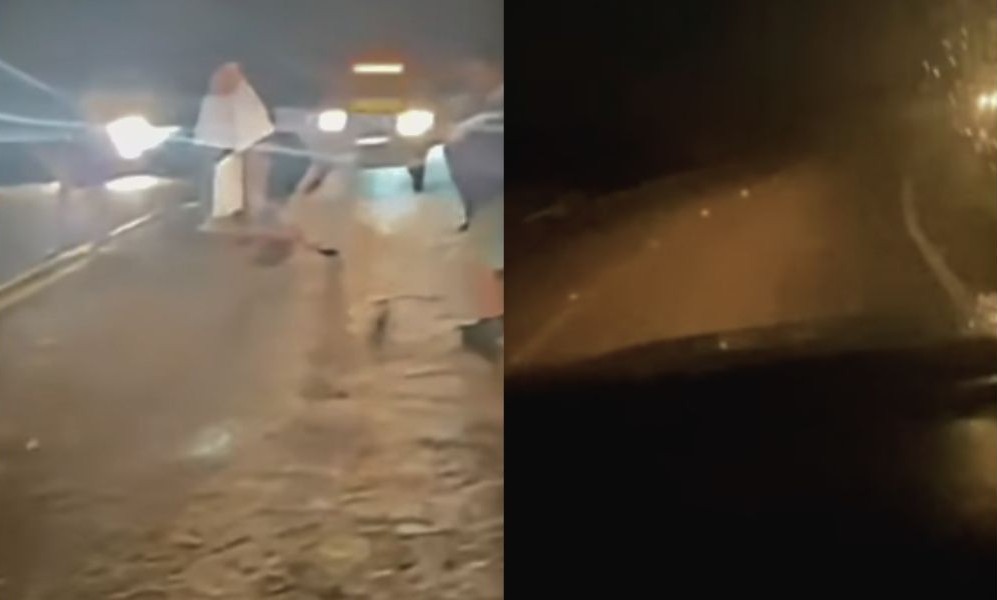 Carga de café se espalha por 4 km na ES-315 após acidente  - Foto: Rede Social