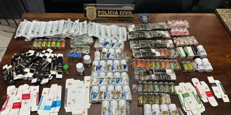 Influencer fitness é presa por vender anabolizantes ilegalmente em Marataízes. Foto: PCES