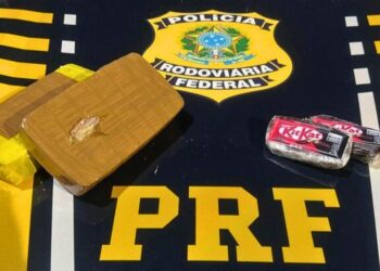 Passageiros nervosos levantam suspeita e PRF apreende drogas na BR-259, ES - Foto: PRF/ES