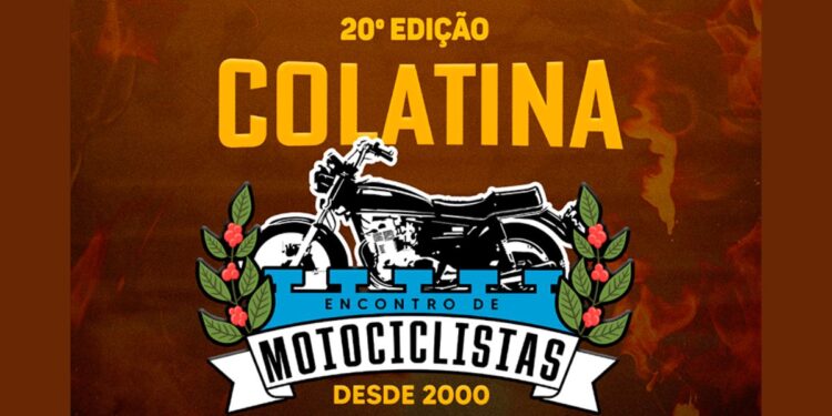 20º Encontro de Motociclistas de Colatina acontece de 3 a 5 de julho na Beira Rio com shows e entrada gratuita. Foto: PMC