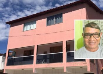 Casa onde homem foi morto e esquartejado em Vila Pavão, ES - Foto: Reprodução