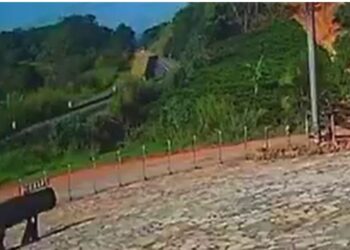 Vídeo | Carreta tomba na BR-101 em Ibiraçu após motorista perder o controle em curva. Foto: divulgação