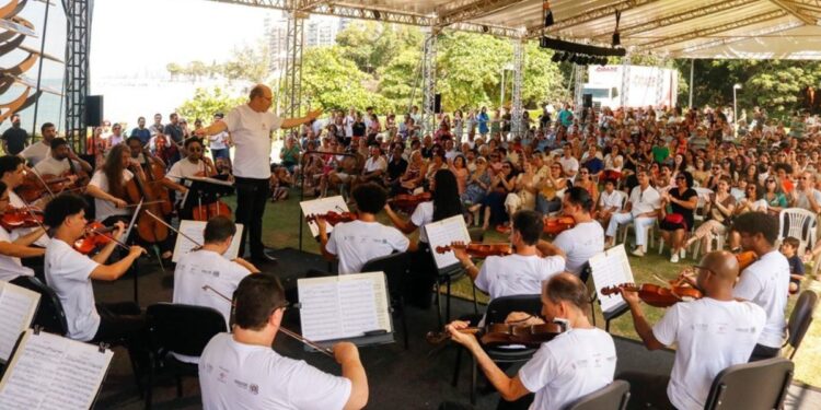 Festival Parque Aberto movimenta fim de semana no Parque Cultural Casa do Governador com música, arte e sustentabilidade. Foto: Secult