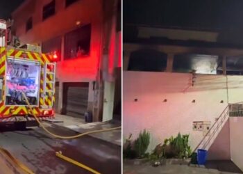 Residência pega fogo em Colatina e moradores deixam imóvel - Foto: 3ciaindcbmes