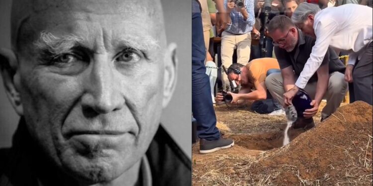 Cinzas de Sebastião Salgado são depositadas no Instituto Terra em Aimorés - Foto: Reprodução