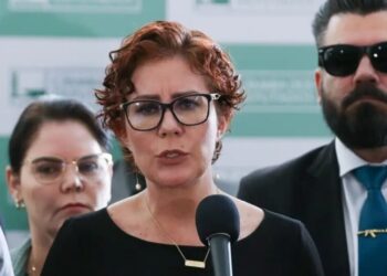 Carla Zambelli foi condenada a 10 anos de prisão (Foto: Lula Marques, EBC)