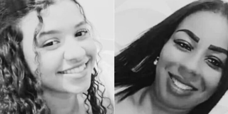 As vítimas do ataque são a estudante Sophia Vial, 15 anos, e a manicure Andressa da Conceição, 31 anos. Foto: Reprodução