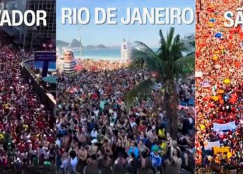 Milhares vão às ruas no Brasil contra anistia a golpistas e PEC da Bandidagem - Foto: Montagem Colatina em Ação