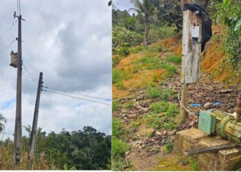 PC flagra furto de energia elétrica que alimentava bomba de irrigação em Vila Valério - Fotos: PCES