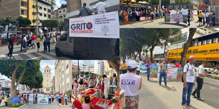 Colatina participa do 31º Grito dos Excluídos com ato pela justiça social - Fotos: Divulgação