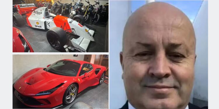 PF apreende Ferrari, carro de F1 e obras de arte em operação contra fraude de R$ 6,3 bi no INSS - Foto: Reprodução