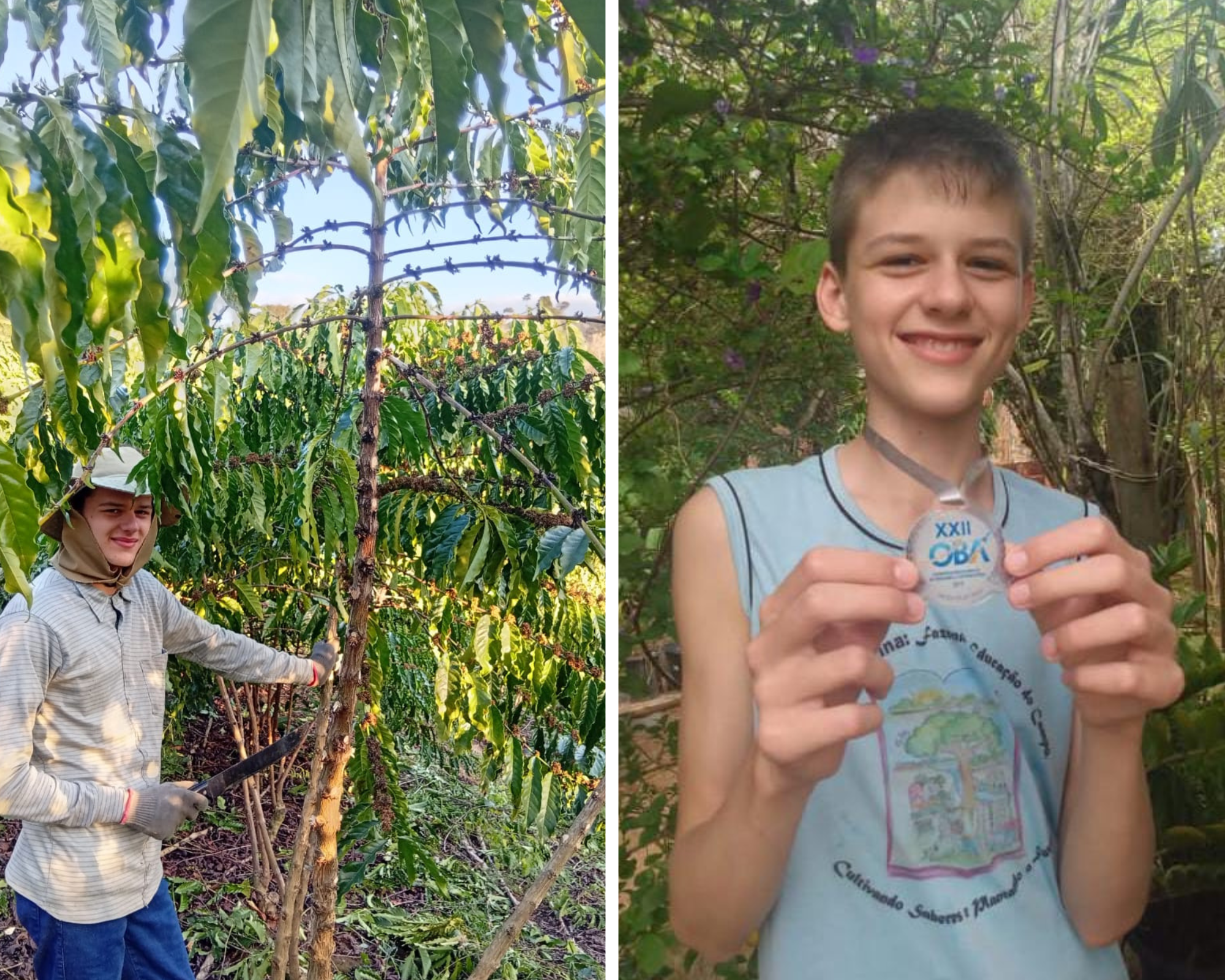 “Apesar de não terem formação acadêmica, meus pais sempre me incentivaram nos estudos, pois sabiam que a educação tem o poder de transformar vidas”, afirma Nathan. | Imagem: arquivo pessoal