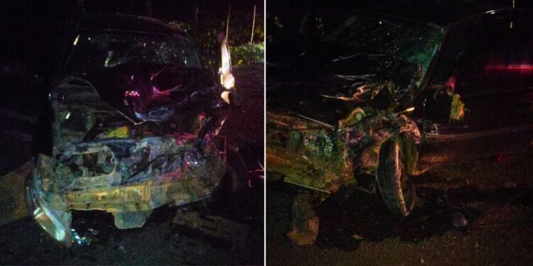 Pancas: Bebê de 50 dias e motorista morrem em acidente entre carros - Fotos: Divulgação/Polícia Militar