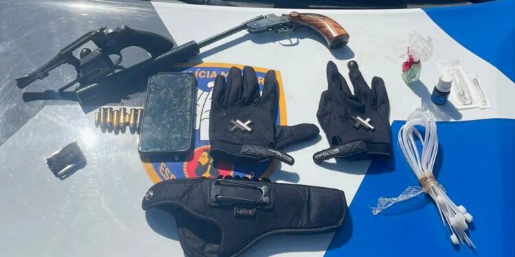 tentativa de homicídio, Colatina, Polícia Militar, prisão, medida protetiva, armas de fogo - Foto: PMES