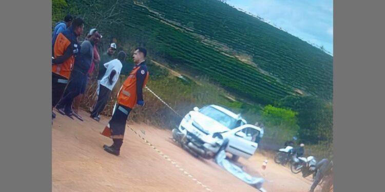 Acidente em São Gabriel da Palha deixa um irmão de 12 anos morto e outro, de 6, ferido - Foto: Rede Social