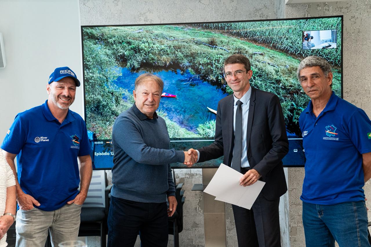 Ações do Governo do Estado na recuperação do Rio Doce são destaque na França - Foto: Mateus Poltronieri